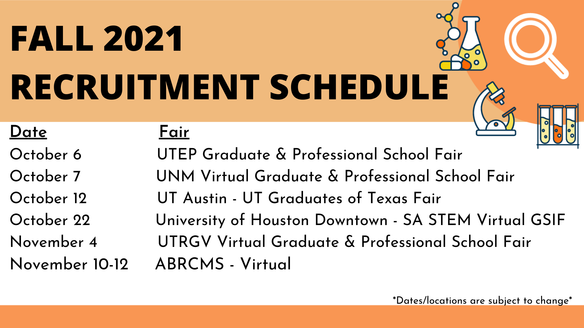 Recruitment Schedule Admissions MD Anderson Cancer Center UTHealth